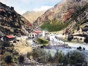 The Telluride Power Plant at the Mouth of Logan Canyon